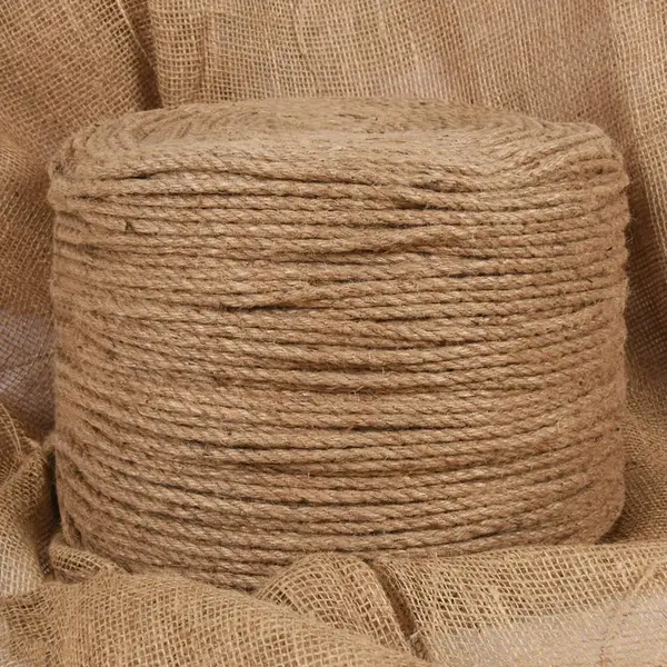 Gossi funie de iuta 50 m lungime, 6 mm grosime