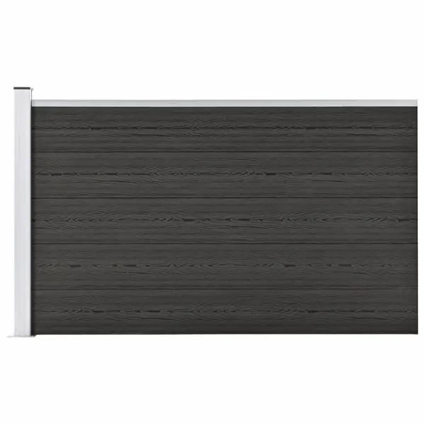 Gossi gard de gradina, gri, 175x105 cm, wpc