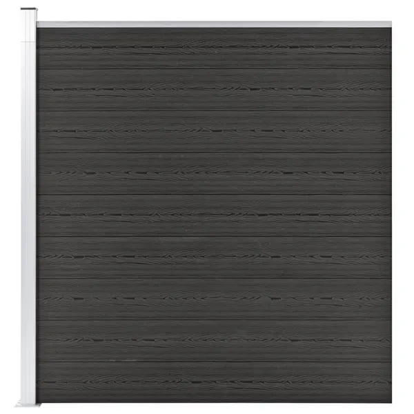 Gossi gard de gradina, gri, 175x186 cm, wpc