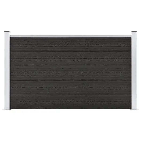 Gossi gard de gradina, gri, 180 x 105 cm, wpc