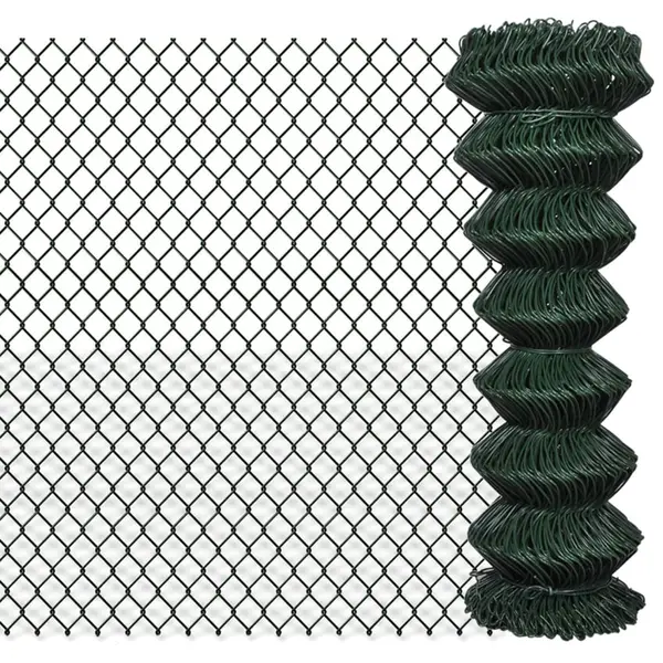 Gossi gard de legatura din plasa, verde, 1,25 x 15 m, otel