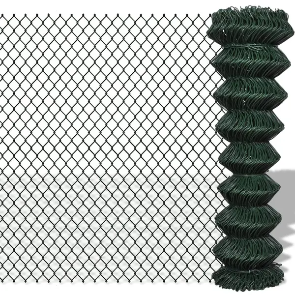 Gossi gard de legatura din plasa, verde, 1,5 x 15 m, otel