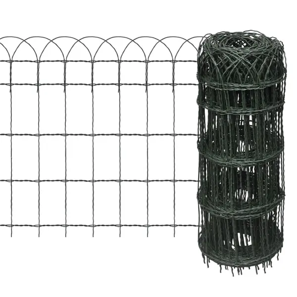 Gossi gard delimitare gradina fier vopsit electrostatic 10 x 0,65 m