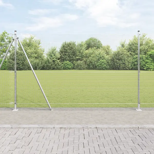 Gossi gard din sarma sudata cu 13 posturi cu radacina 1.5x50 m otel galvanizat