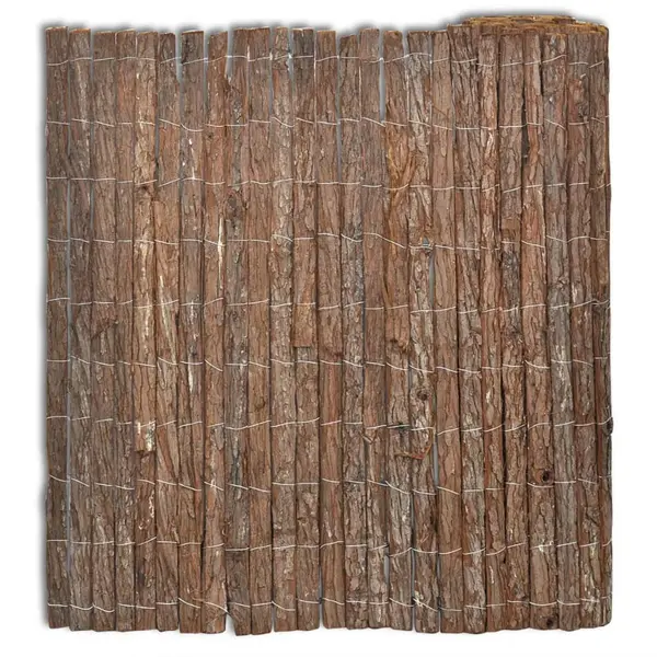 Gossi gard din scoarta de copac, 400 x 100 cm