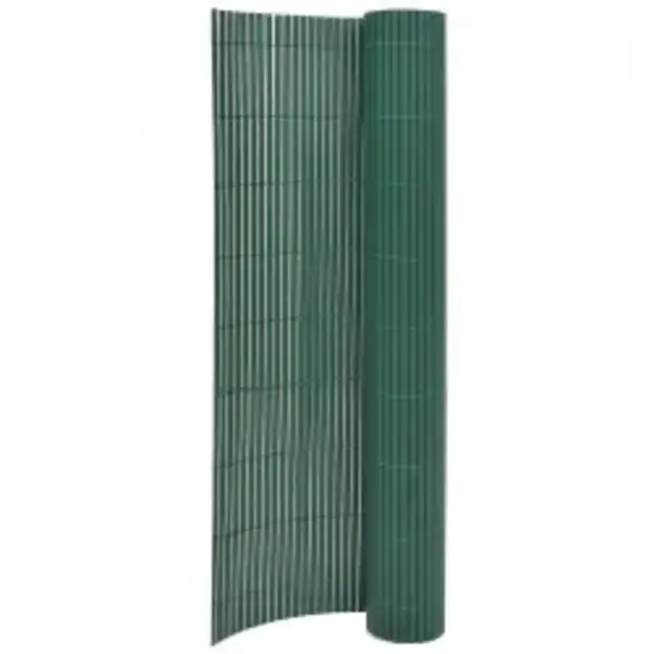 Gossi gard pentru gradina cu 2 fete, verde, 110x500 cm