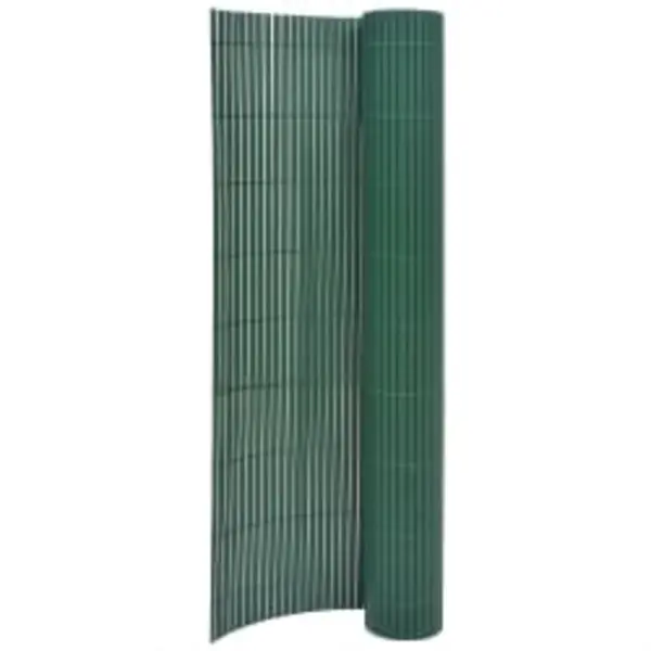 Gossi gard pentru gradina cu 2 fete, verde, 90x400 cm