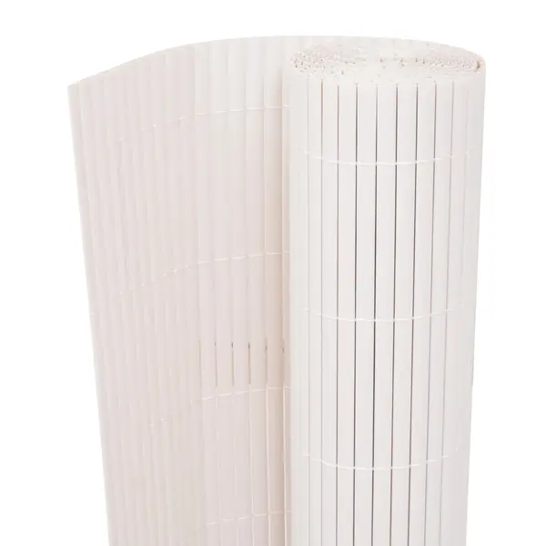 Gossi gard pentru gradina fata dubla 90x500 cm, alb