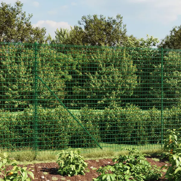 Gossi gard plasa de sarma cu tarusi de fixare, verde, 1,6x25 m