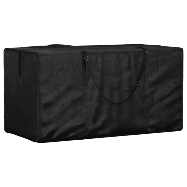 Gossi geanta depozitare perne gradina, negru 150x75x75 cm polietilena