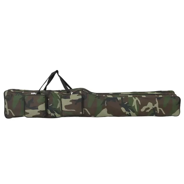 Gossi geanta pentru undita, verde camuflaj, 160 cm, tesatura oxford
