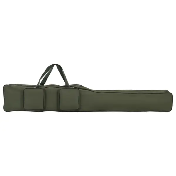 Gossi geanta pentru undita, verde inchis, 160 cm, tesatura oxford