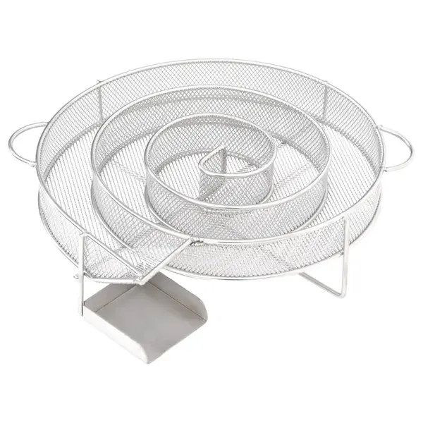 Gossi generator de fum rece, 19,5 cm, otel inoxidabil, rotund