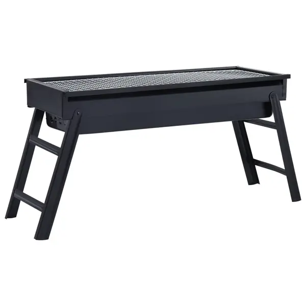 Gossi gratar de camping portabil, 60 x 22,5 x 33 cm, otel