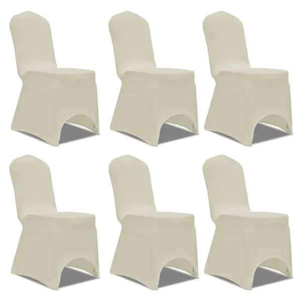 Gossi husa de scaun elastica, 6 buc., crem