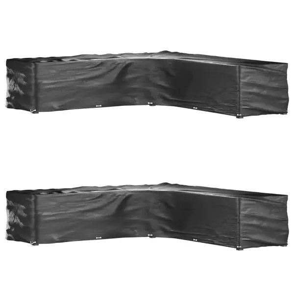 Gossi husa mobilier de gradina forma in l, 20 ocheti, 300x300x70 cm