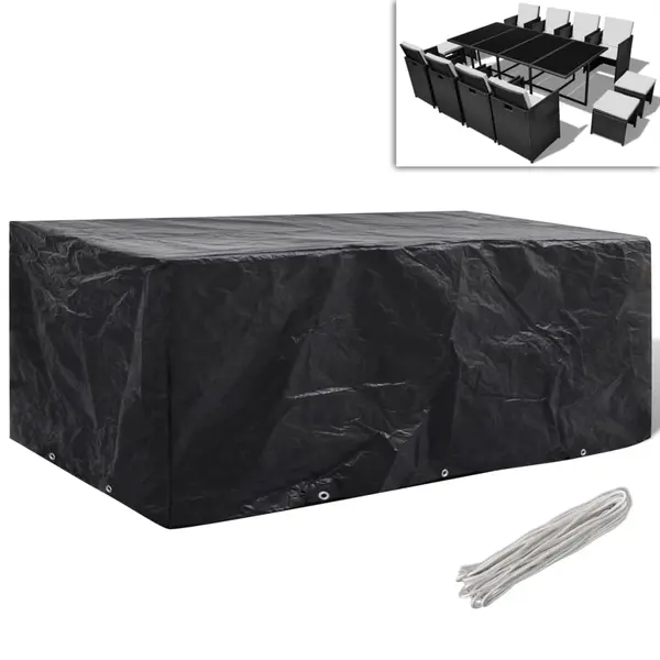 Gossi husa mobilier gradina, 8 ocheti, 229x113x73 cm