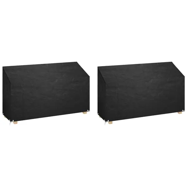 Gossi huse banca gradina 2 buc 12 ocheti, 210x70x70/88 cm polietilena