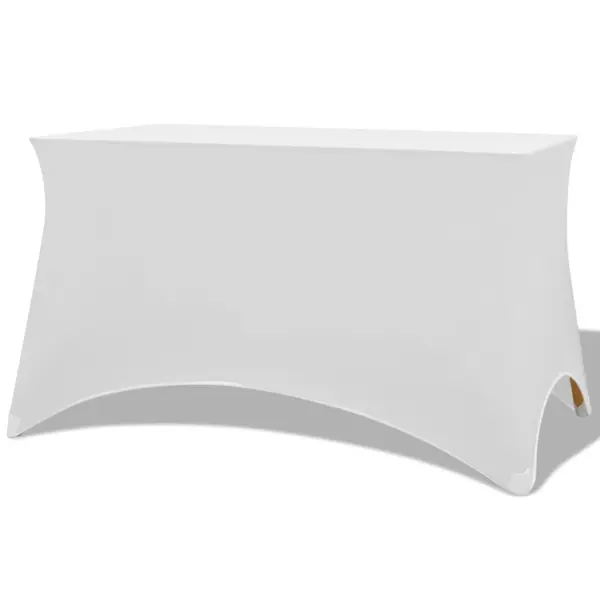 Gossi huse de masa elastice, 183 x 76 x 74 cm, 2 buc, alb
