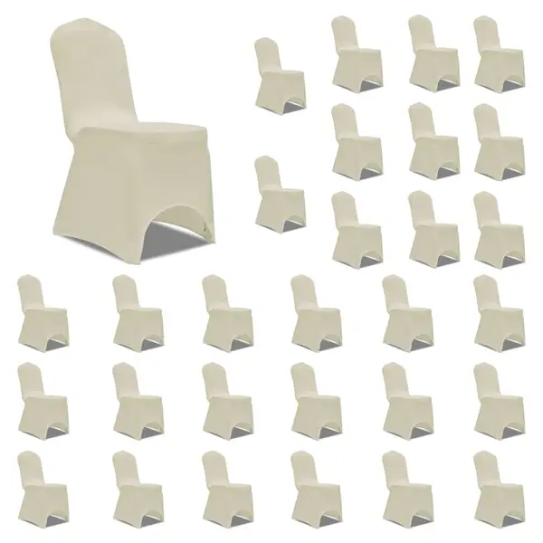 Gossi huse de scaun elastice, 30 buc., crem