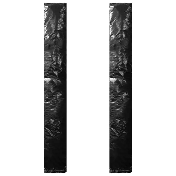 Gossi huse de umbrela cu fermoar, 2 buc., 200 cm, pe