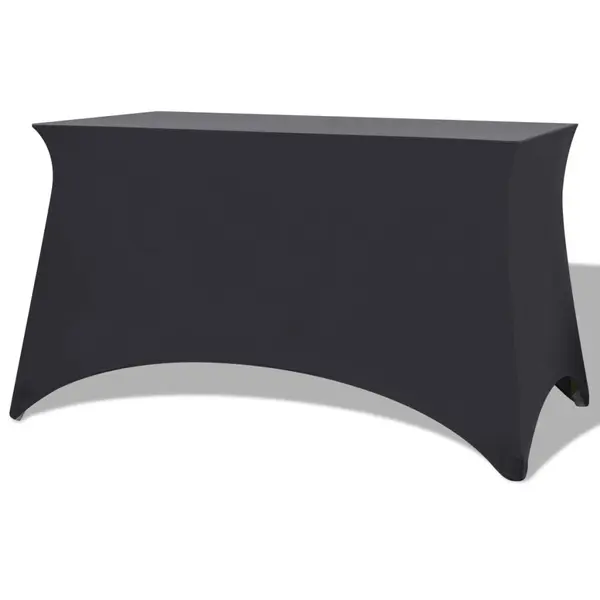 Gossi huse elastice pentru masa, antracit, 183 x 76 x 74 cm, antracit