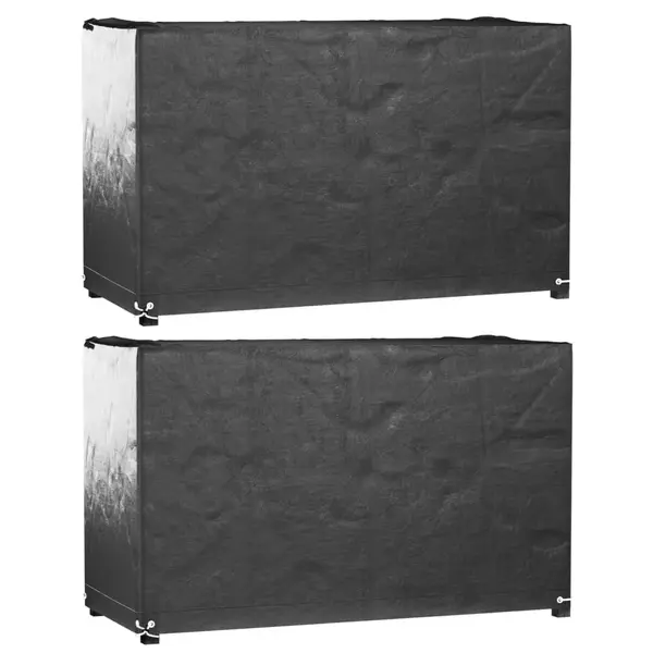 Gossi huse mobila gradina, 2 buc, 8 ocheti, 170x94x70 cm, rectangular
