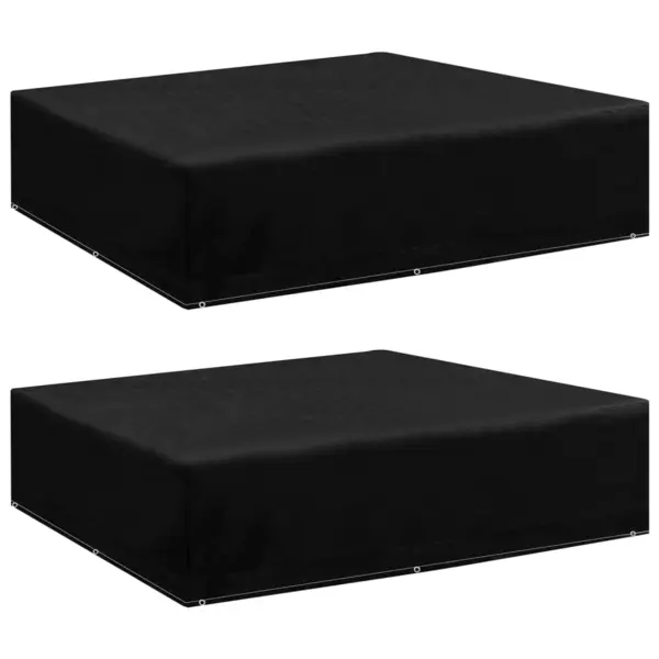 Gossi huse mobilier de gradina, 2 buc., 8 ocheti, 200x200x70 cm