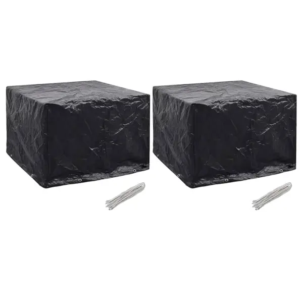 Gossi huse mobilier gradina, 2 buc., 8 ocheti, 122 x 112 x 98 cm