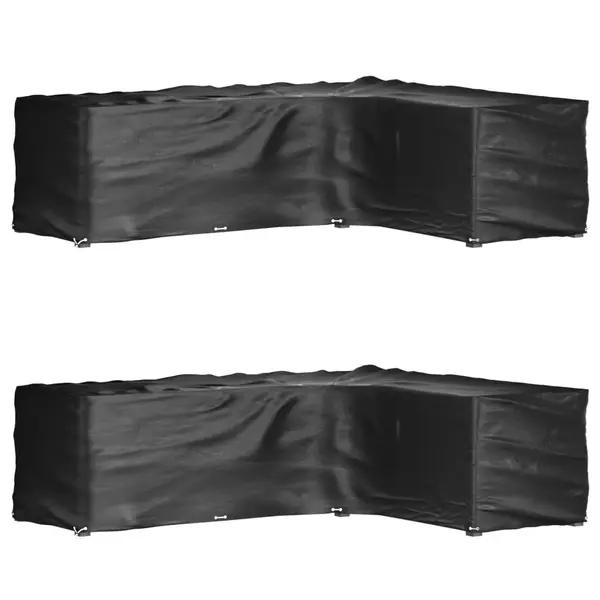 Gossi huse mobilier gradina forma l, 2 buc., 16 ocheti, 260x210x80 cm