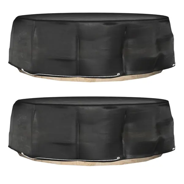 Gossi huse mobilier tip insula, 2 buc., 10 ocheti, rotund, Ø236x67 cm