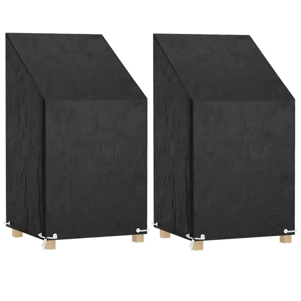 Gossi huse scaun gradina 2 buc, 8 ocheti 65x65x80/120 cm polietilena
