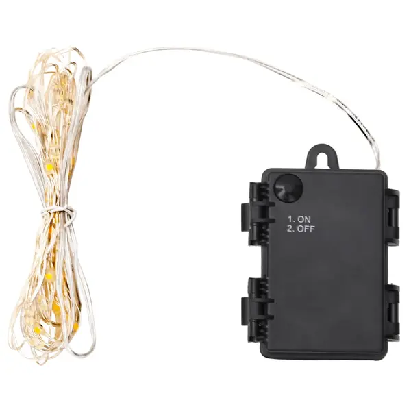 Gossi instalatie de lumini led cu 66 led-uri si ventilator, 660 cm