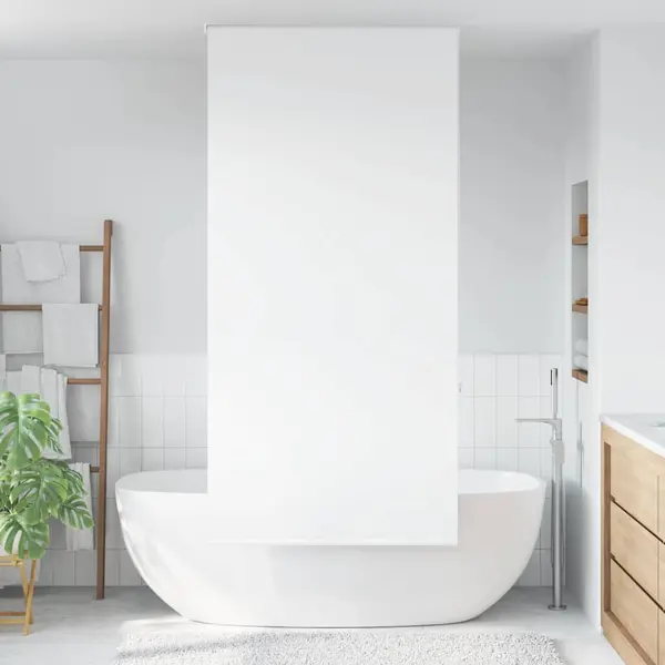 Gossi jaluza cu rola de dus 110x240 cm latime material 106 cm