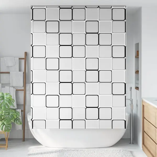 Gossi jaluza cu rola de dus 160x240 cm latime material 156 cm