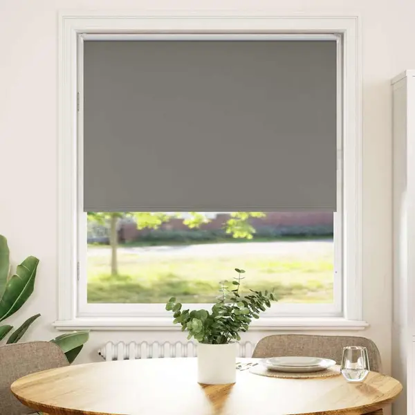 Gossi jaluza cu rola opaca gri 105x130 cm latime material 100,7 cm