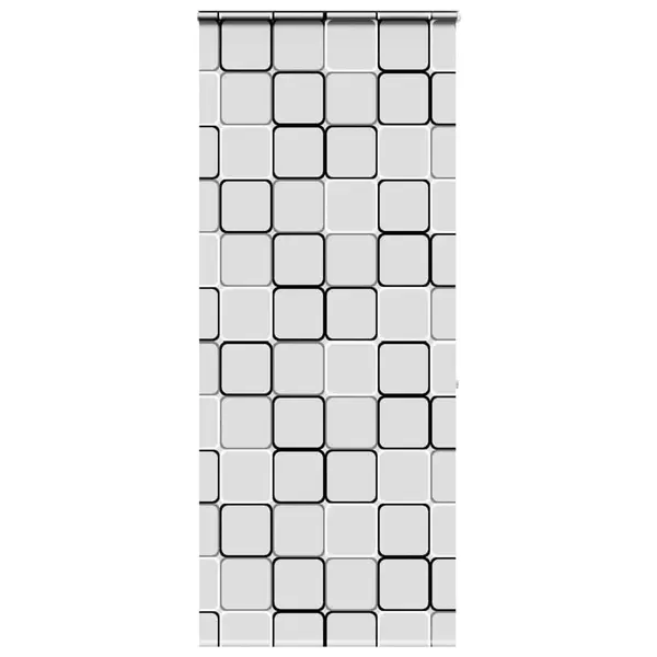 Gossi jaluza cu role de dus cu caseta 110x240cm latime material 106cm