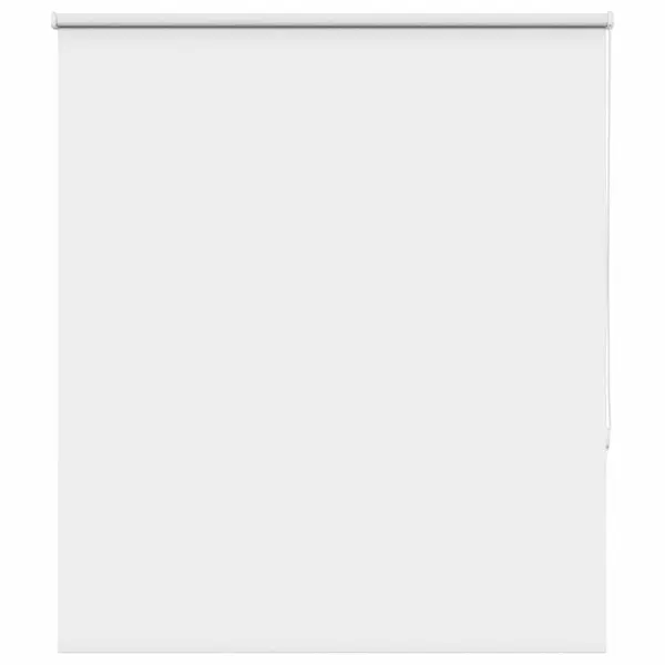 Gossi jaluza cu role opace alb 125x150 cm latime material 121,6 cm