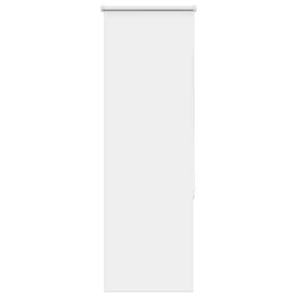 Gossi jaluza cu role opace alb 40x130 cm latime material 35,7 cm