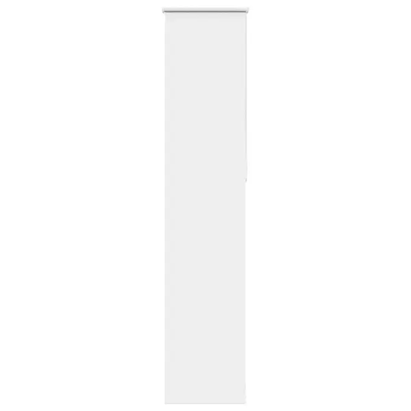 Gossi jaluza cu role opace alb 40x230 cm latime material 35,7 cm
