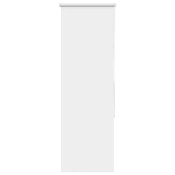 Gossi jaluza cu role opace alb 45x130 cm latime material 40,7 cm