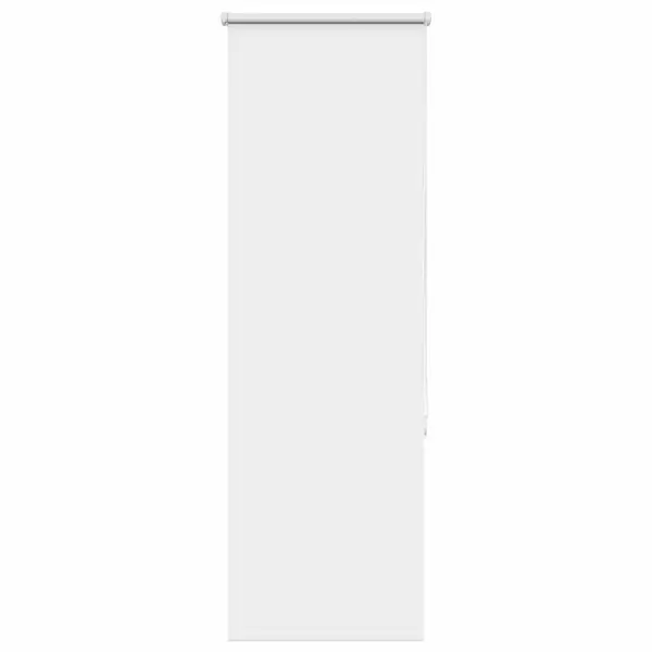 Gossi jaluza cu role opace alb 45x150 cm latime material 40,7 cm