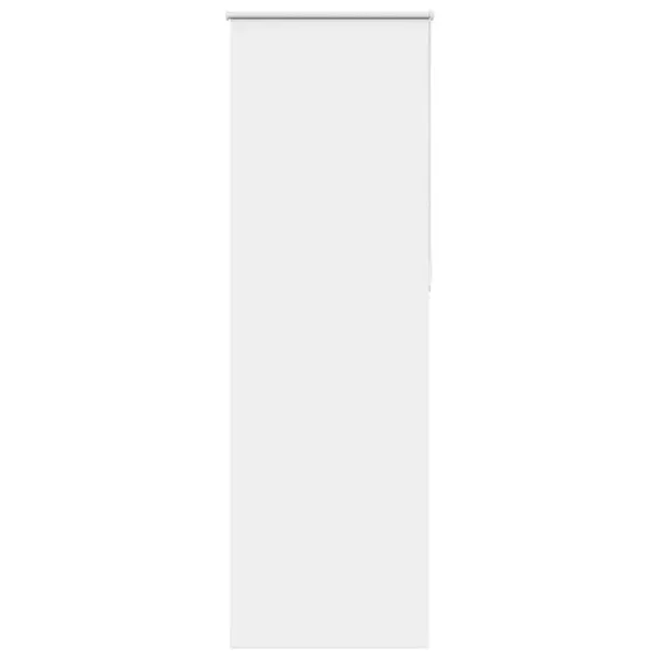 Gossi jaluza cu role opace alb 80x210 cm latime material 75,7 cm