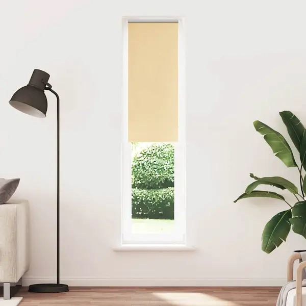 Gossi jaluza cu role opace bej 40x230 cm latime material 35,7 cm