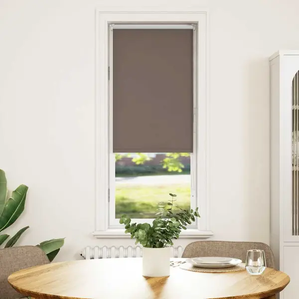 Gossi jaluza cu role opace cafea 60x175 cm latime tesatura 55,7 cm