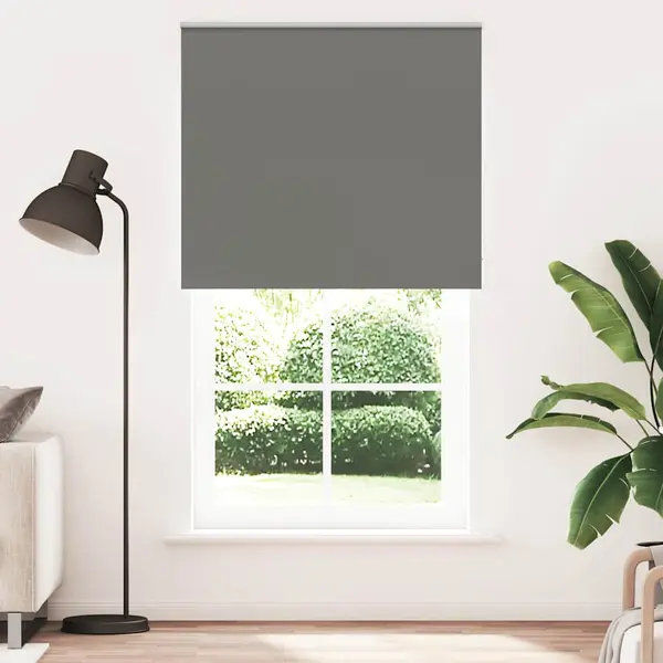 Gossi jaluza cu role opace gri 120x230 cm latime material 116,6 cm