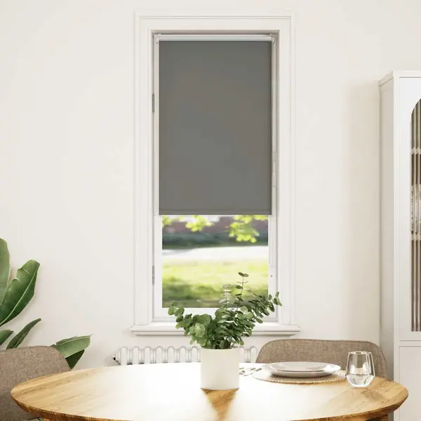 Gossi jaluza cu role opace gri 55x175 cm latime material 50,7 cm