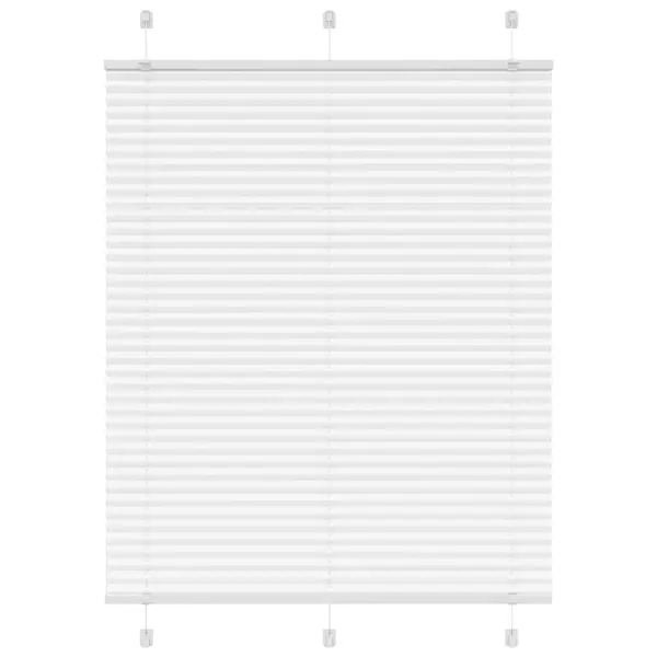 Gossi jaluza plisata alb 110x150 cm latime tesatura 109,4 cm