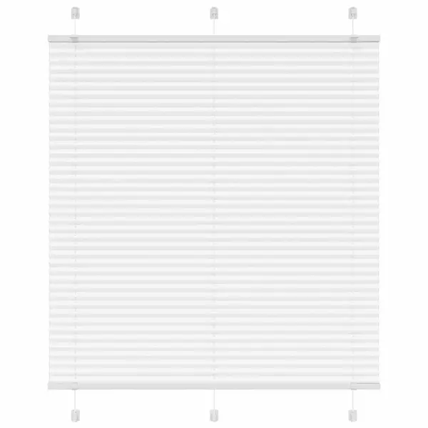 Gossi jaluza plisata alb 115x150 cm latime tesatura 114,4 cm