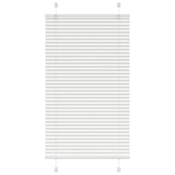 Gossi jaluza plisata alb 80x100cm latime tesatura 79,4 cm poliester